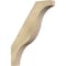 Ekena Millwork 4"W x 24"D x 30"H Funston Rough Sawn Knee Brace, Douglas Fir BRC04X24X30FST00RDF - alternate 1